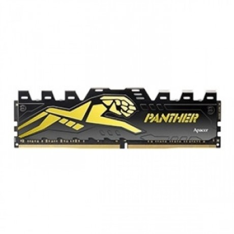 Apacer Panther Black-Gold 16GB 1x16GB 3200Mhz CL16 DDR4 Gaming Ram (AH4U16G32C08Y7GAA-1)